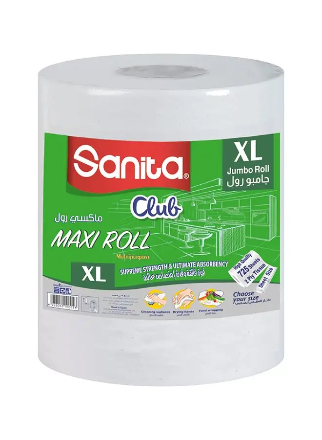 Sanita Sanita Club Maxi Roll XL 1 Roll White