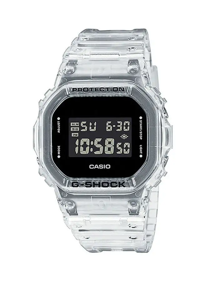 CASIO Men's Rubber Digital Watch Dw-5600Ske-7Dr 