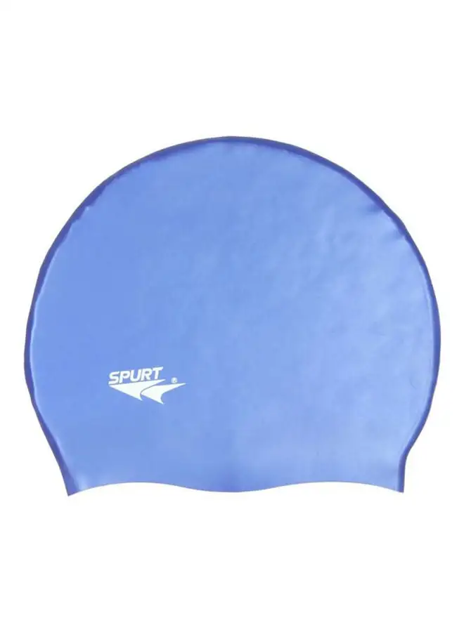 Spurt Silicone Swimming Cap In Zipper Bag One Size cm