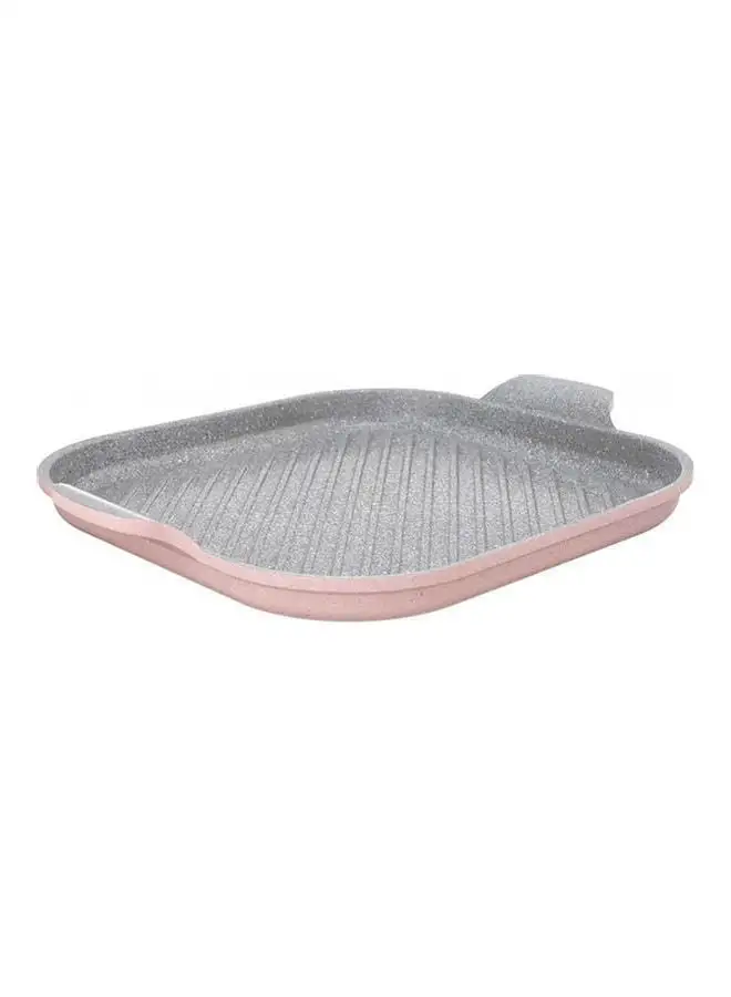 Neoflam Venn Granite Grilling Pan Pink 34cm 