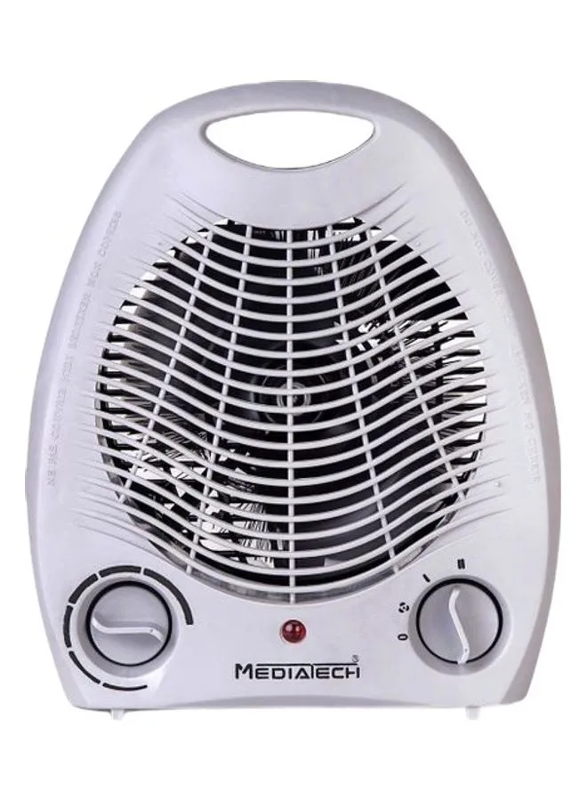 Media Tech Electric Fan Heater 2000 W MT-001 White