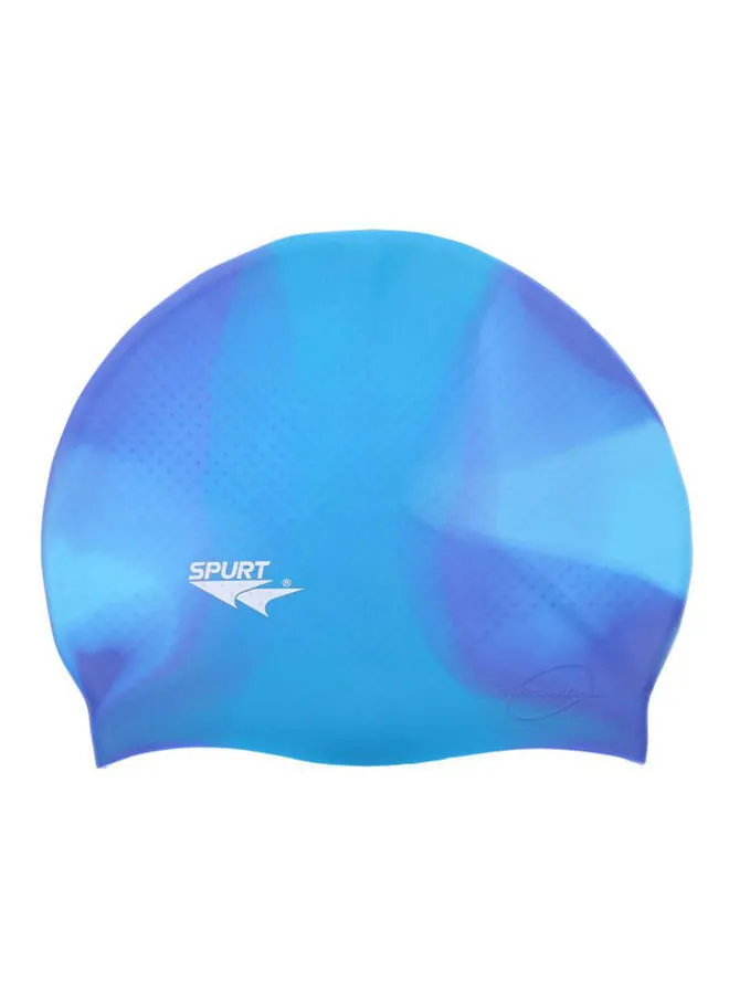 Spurt Granular Silicone Swimming Cap In Zipper Bag One Size cm