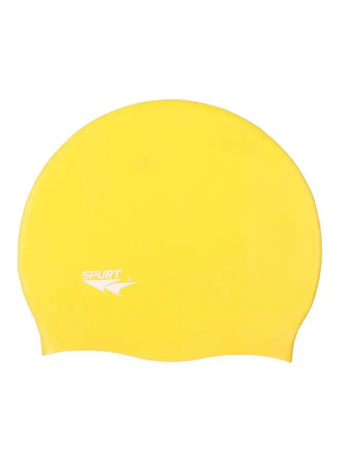 Spurt Silicone Swimming Cap in Folder One Size cm