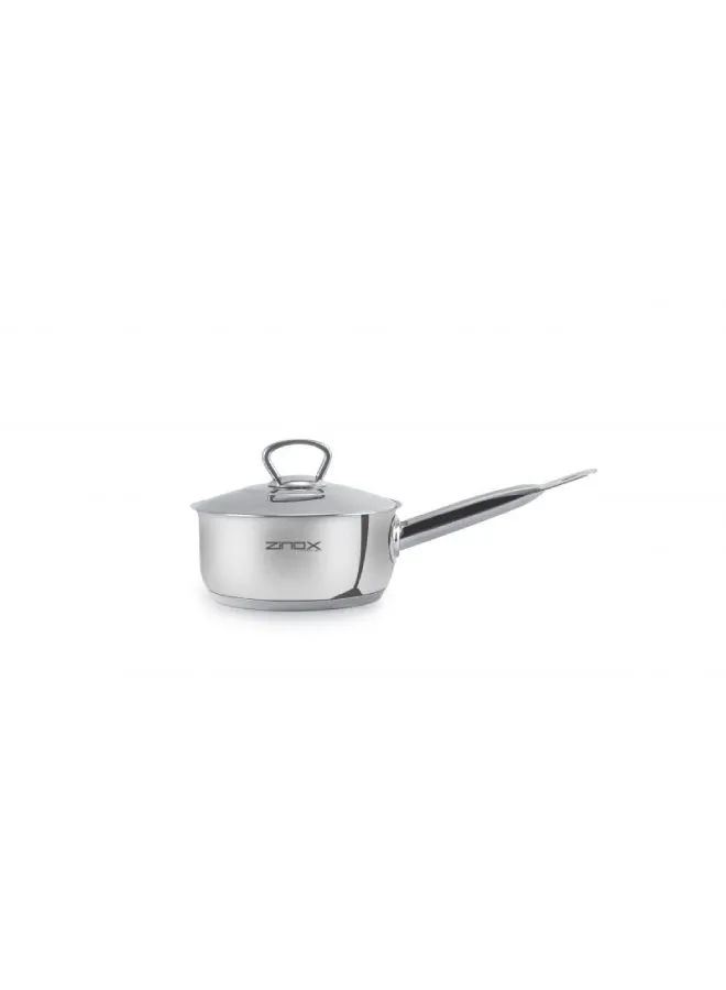 Zinox Classic Stainless Steel Cooking Casserole With Lid Silver 14cm