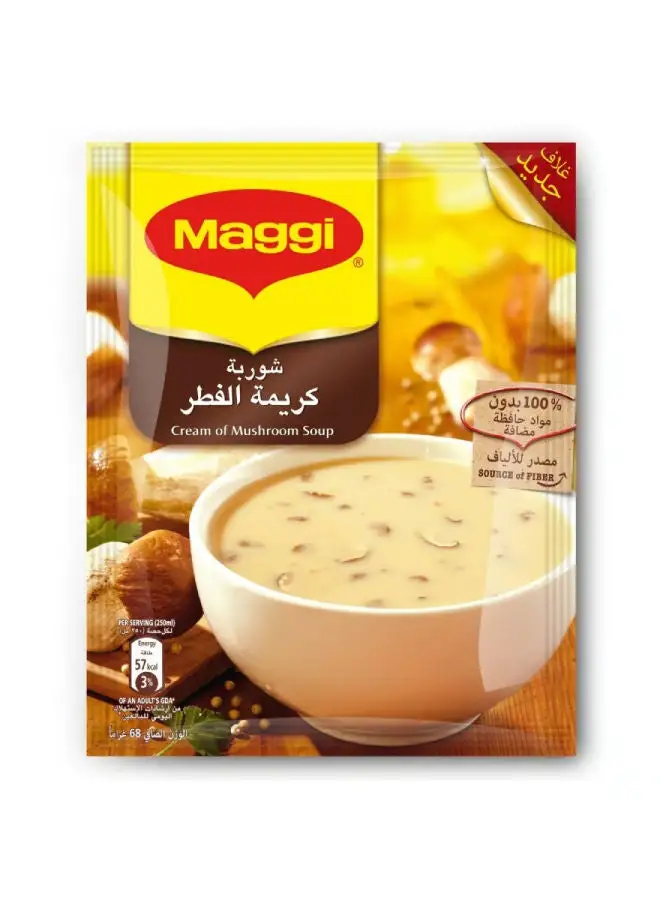 Maggi Soup Cream Of Mushroom 68grams