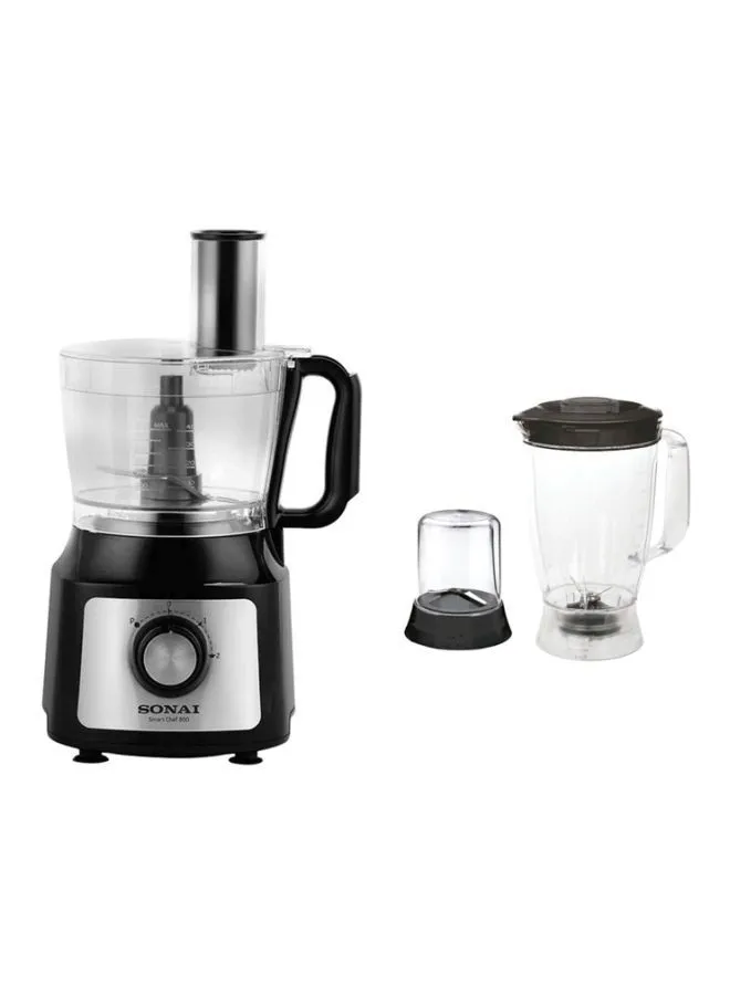 Sonai Electric Food Processor 1.2 L 800.0 W SH-5800-Black Black