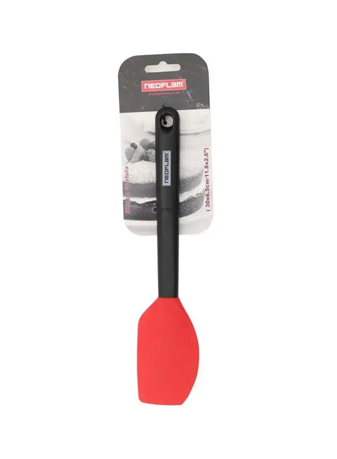 Neoflam Silicon spatula with ABS handle red 30x6.5cm