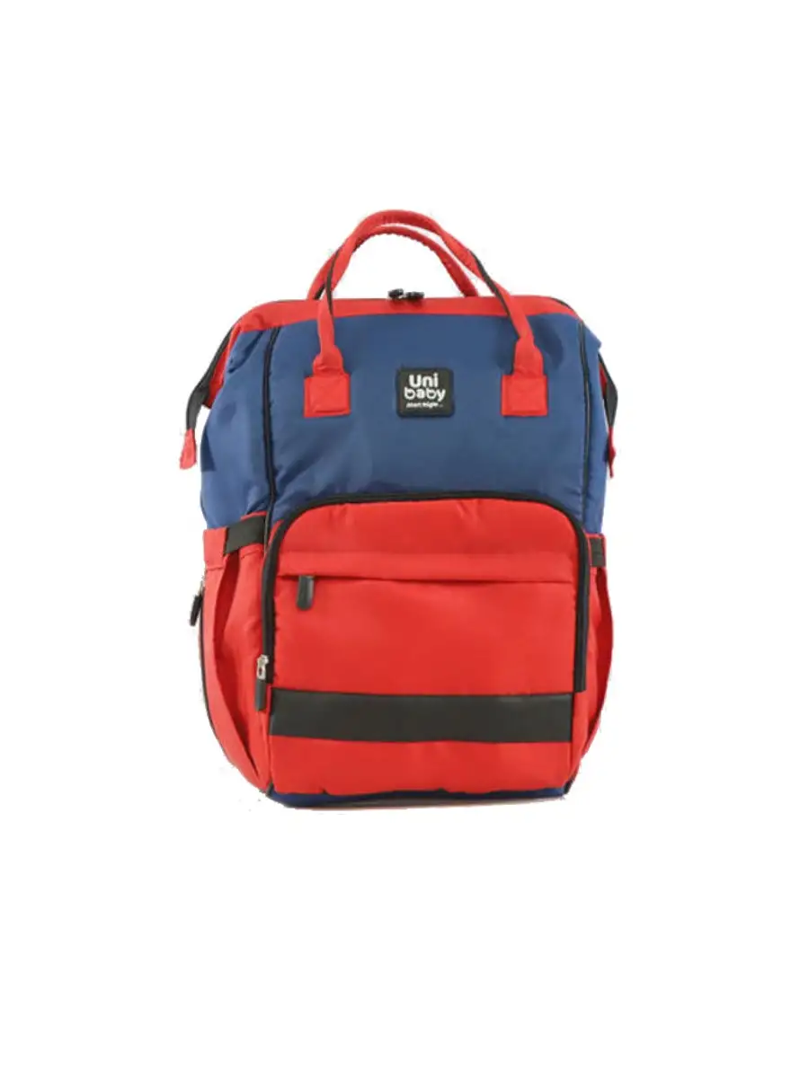 Uni baby Baby Diaper Bag Red/ Dark Blue