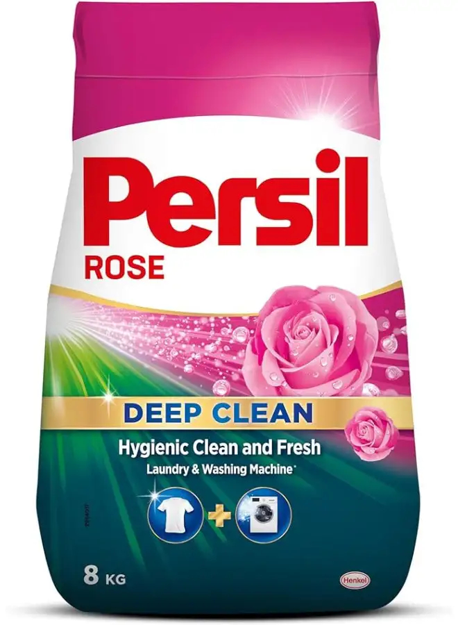 Persil Automatic Powder Detergent Rose (28 Washloads) Pink 8kg