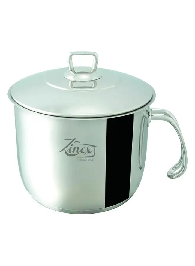 Zinox Stainless Steel Milk Pot Silver 16cm