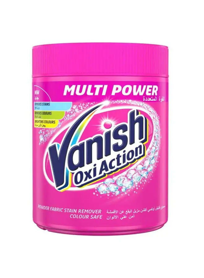 Vanish Laundry Stain Remover Oxi Action Powder For Colours & Whites, Pink 450grams