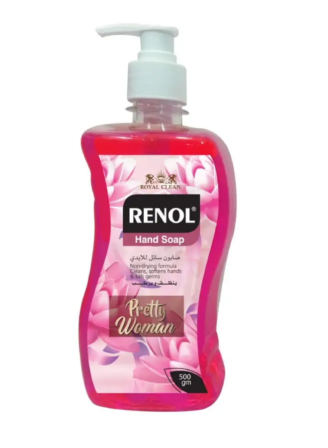 Renol Hand Soap Pretty Woman Red 500grams