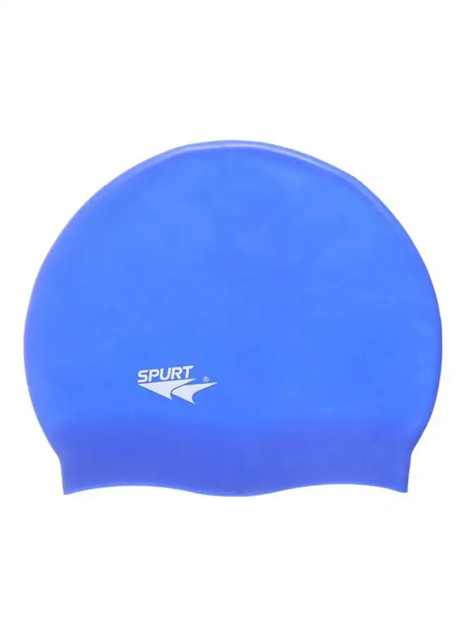 Spurt Silicone Swimming Cap In Zipper Bag One Size cm