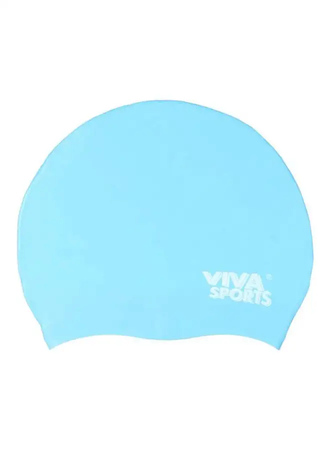 Viva Silicone Swimming Cap for Kids in Zipper Bag One Size cm