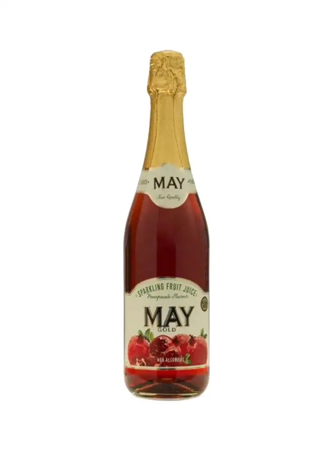 may Gold Sparkling Fruit Juice Pomegranate 750ml