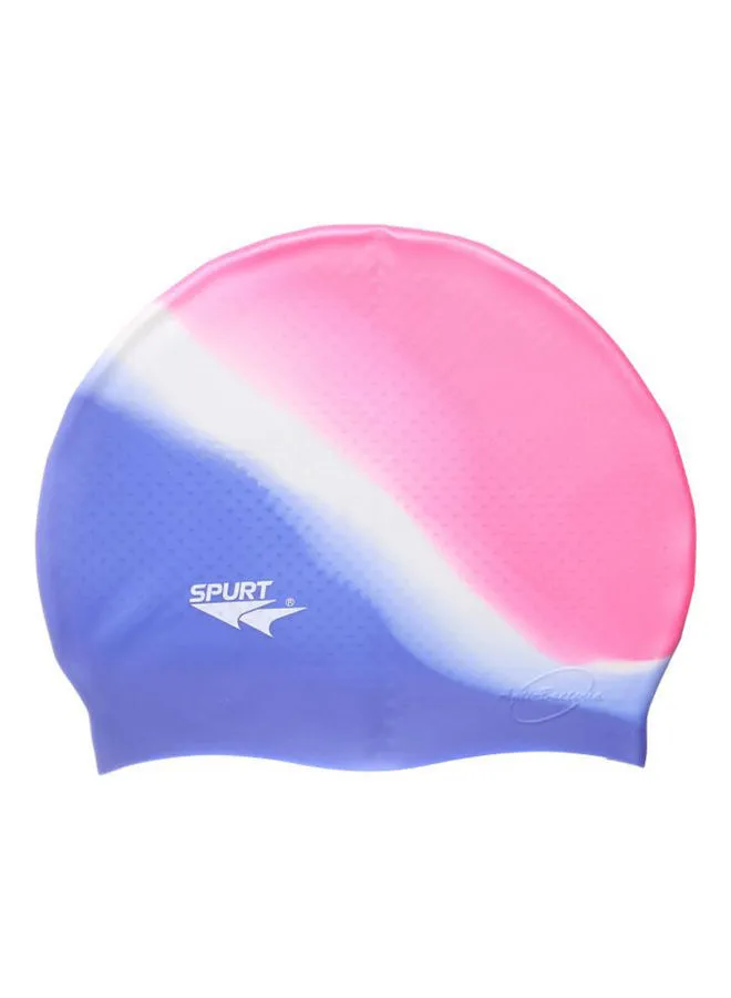 Spurt Granular Silicone Swimming Cap In Zipper Bag One Size cm