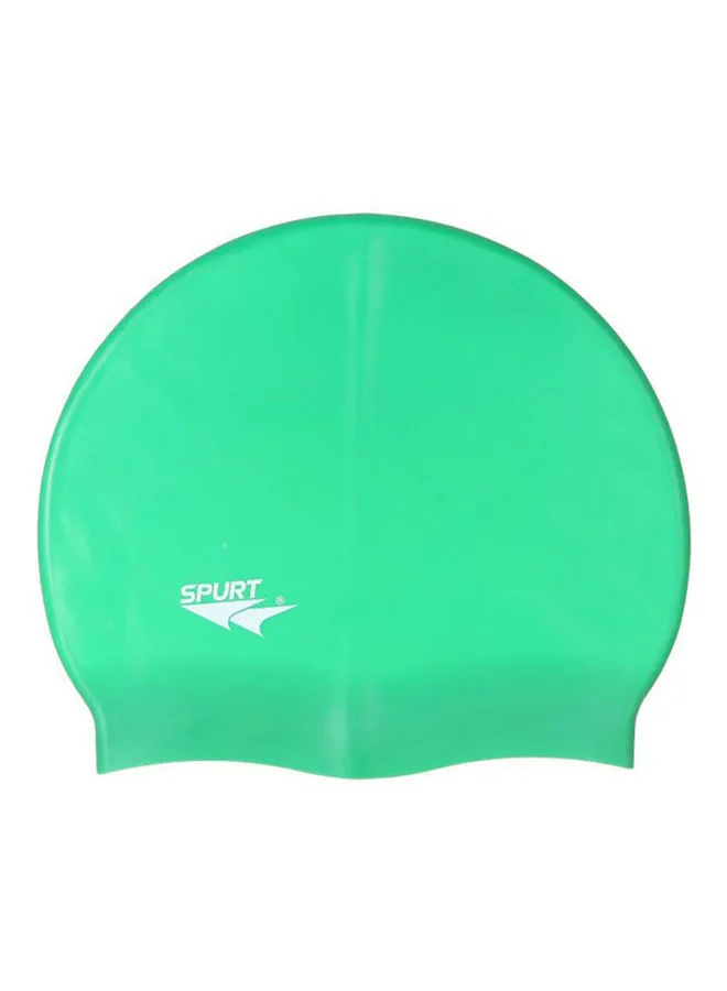 Spurt Silicone Swimming Cap In Zipper Bag One Size cm