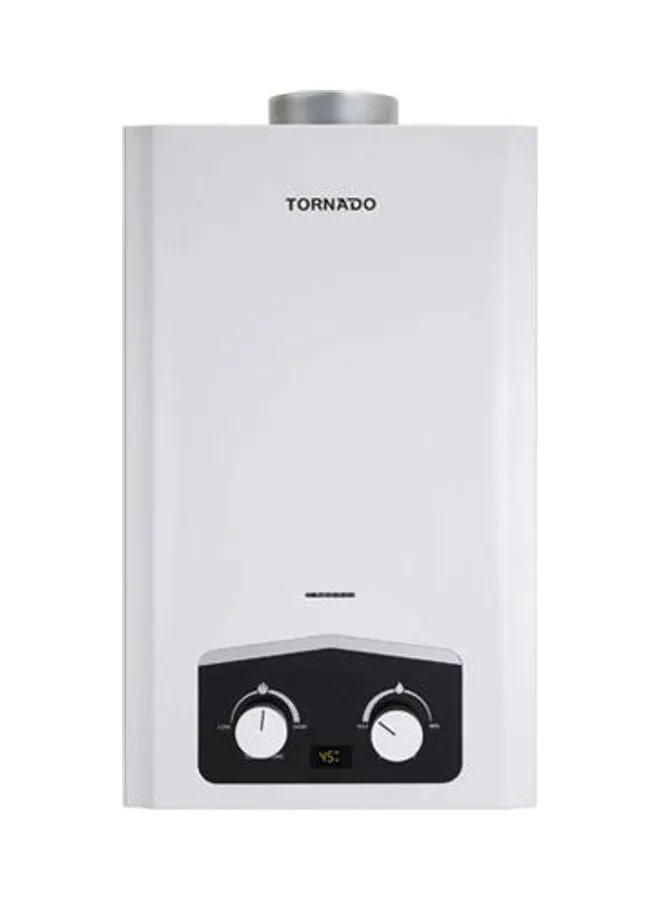 TORNADO 10 Litre Digital Natural Gas Water Heater GH-MP10N-A White 