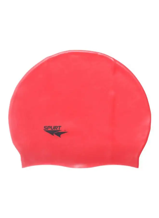 Spurt Silicone Swimming Cap in Folder One Size cm