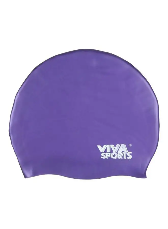 Viva Silicone Swimming Cap In Zipper Bag One Size