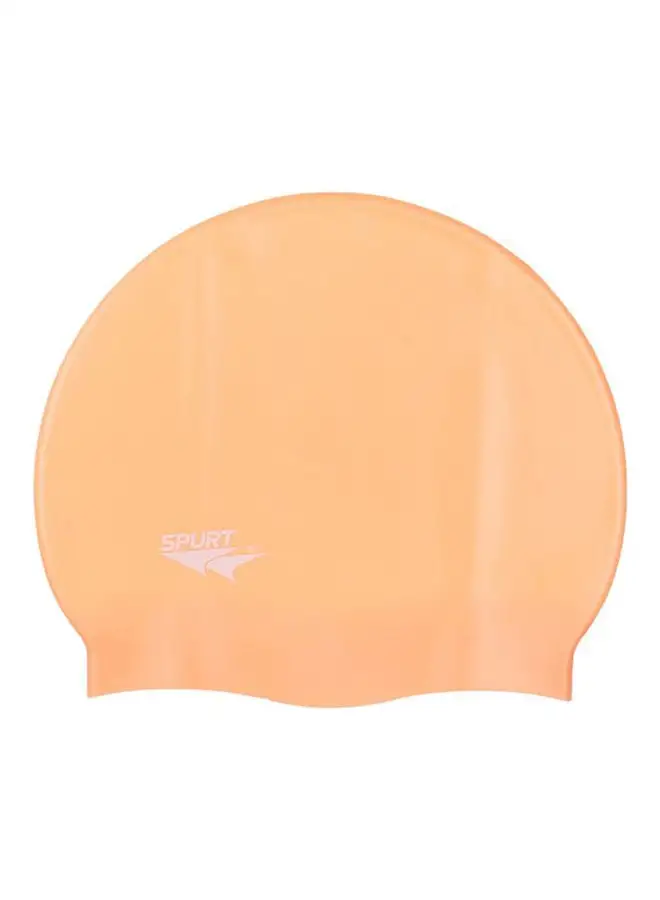 Spurt Silicone Swimming Cap in Folder One Size