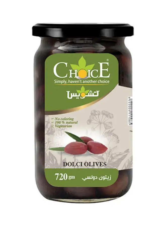 CHOiCE Olive jar Dolce 720grams