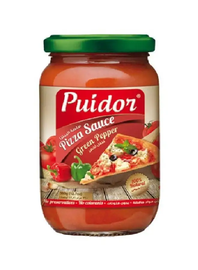 Puidor Green Pepper Pizza Sauce 360grams