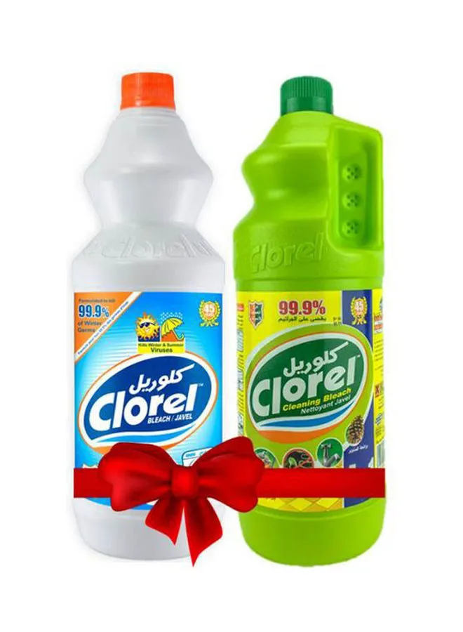 Clorel Original Bleach- 1.05 Kg With 4 In 1 Cleaning Bleach White 1kg