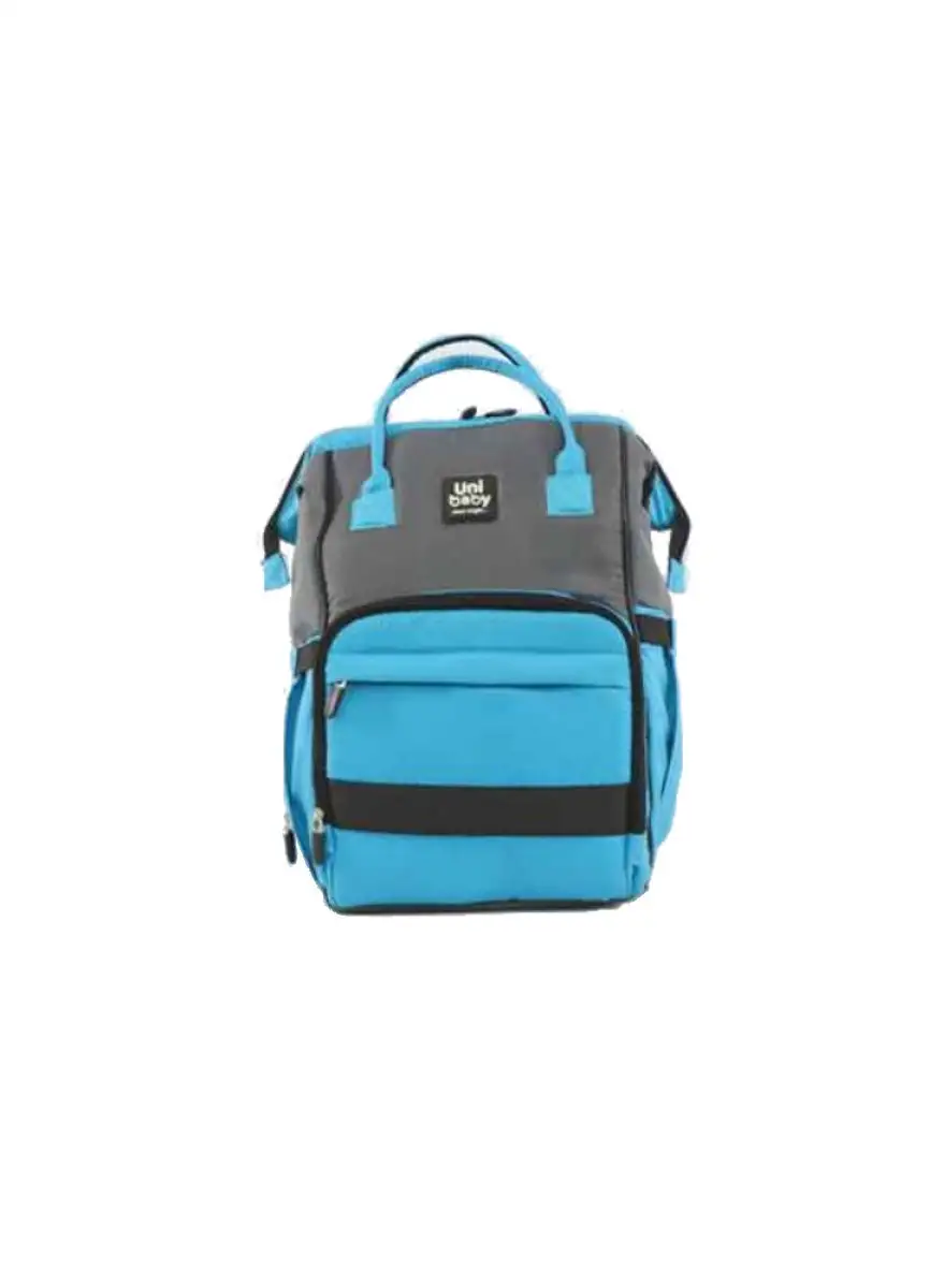 Uni baby Diaper Bag Turquoise/ Grey