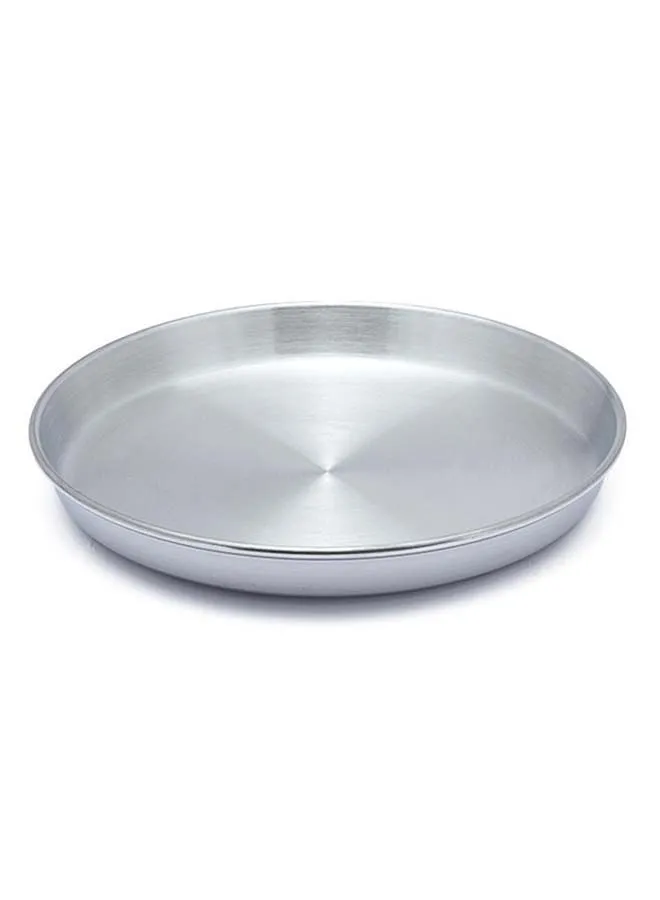 El Zenouki Aluminum Basbousa Tray- Silver Size 36