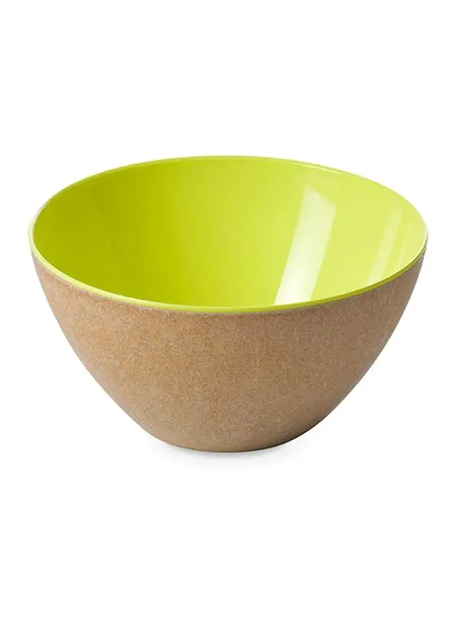 OMADA Ecoliving Bowl Beige/Green 1.5Liters