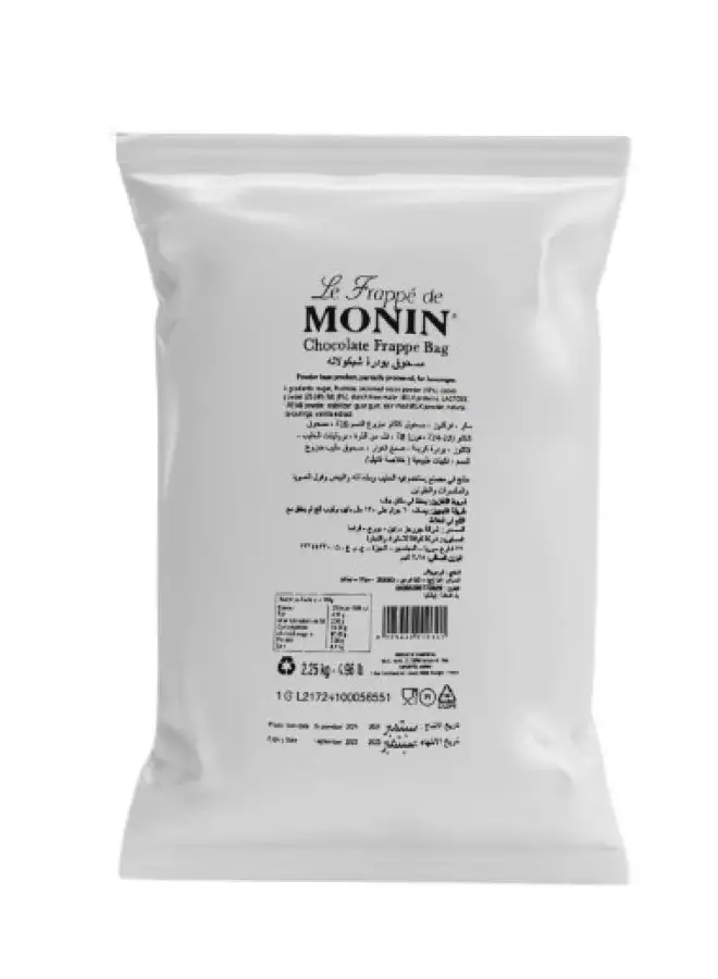 MONIN Organic Frappe Chocolate 2.25kg