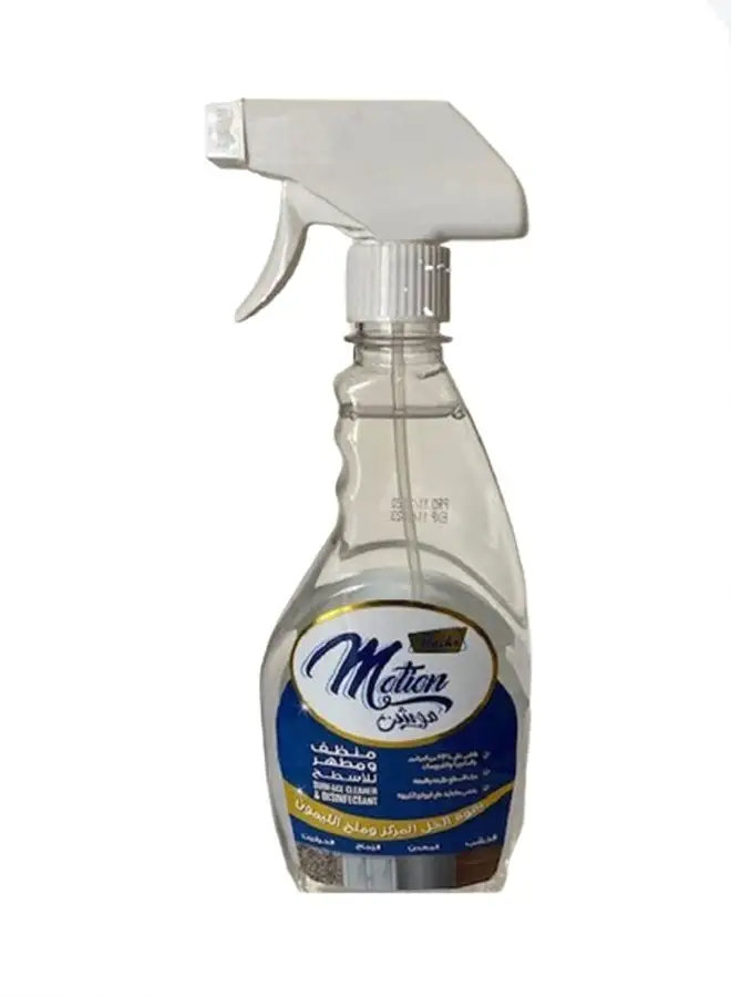 MOTION Surface Cleaner & Disinfectant Clear/Blue 500ml 
