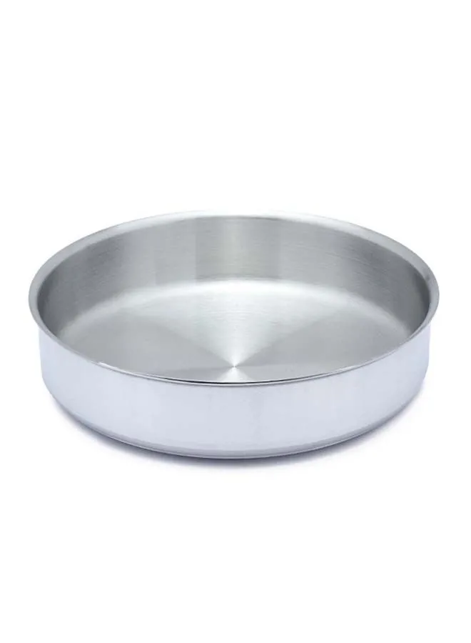 El Zenouki Super Aluminum Round Oven Tray Silver 28cm