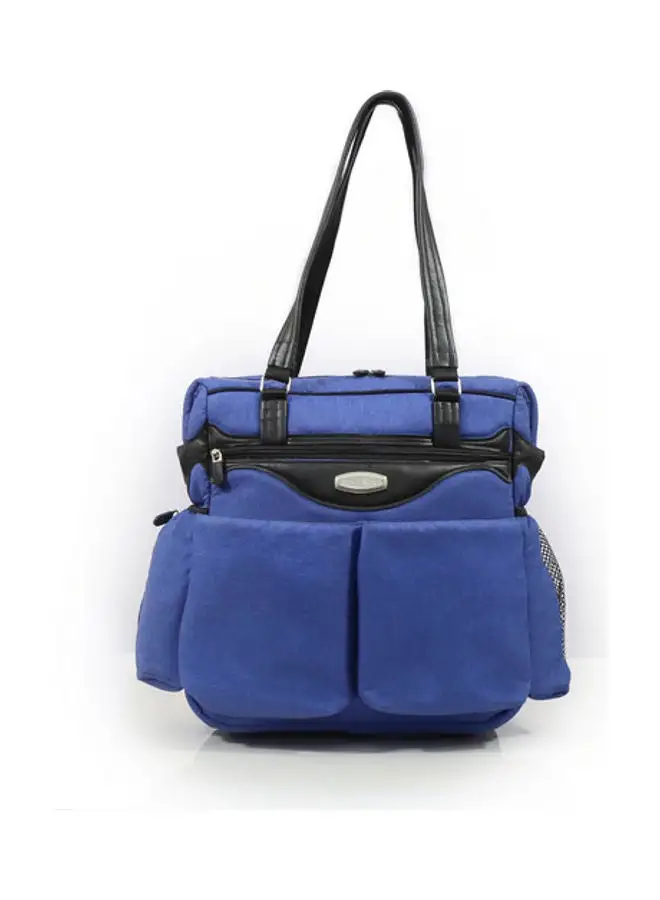 Petit bebe Diaper Bag Premium - Blue/Black