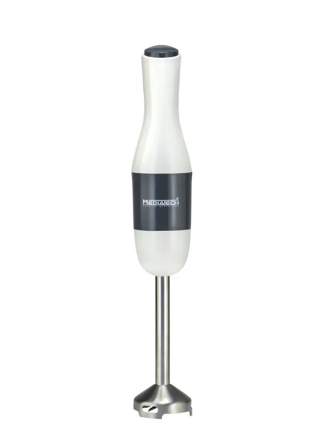 Media Tech Stainless Steel Hand Blender MT-23E White