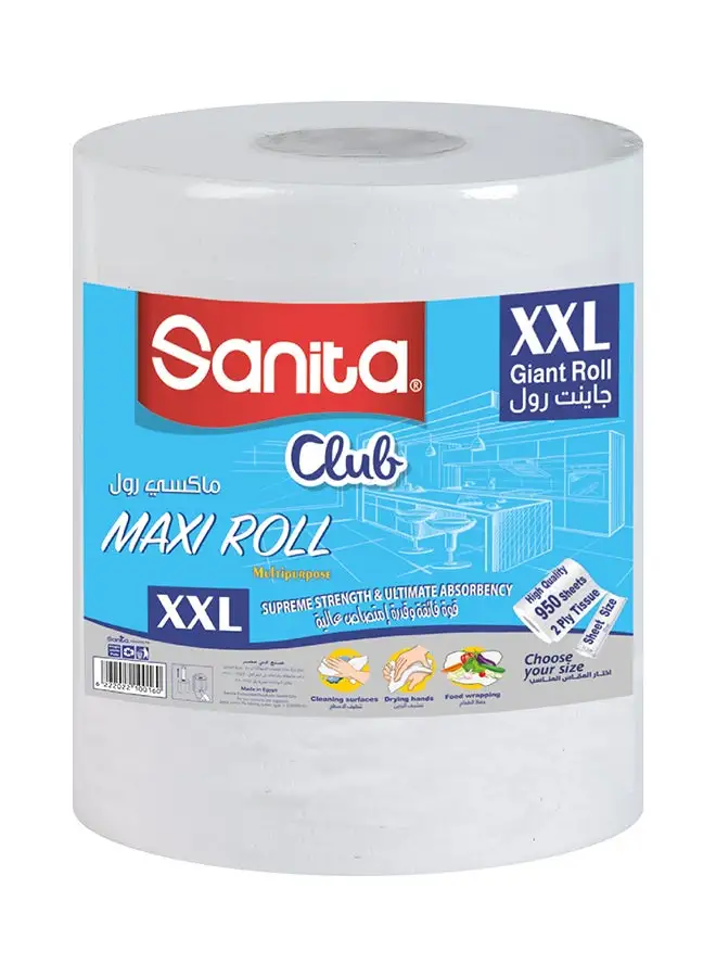 Sanita Sanita Club Maxi Roll XXL 1 Roll White/Multicolour XXLgrams