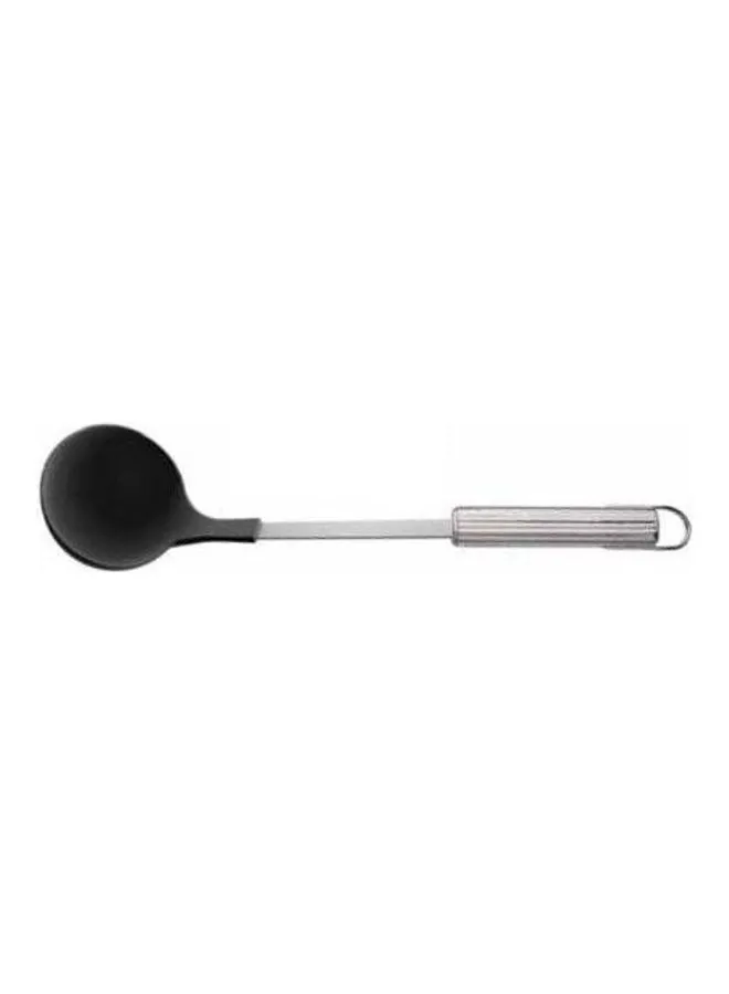 PEDRINI Food Ladle With Nylon Head silver/black 65grams