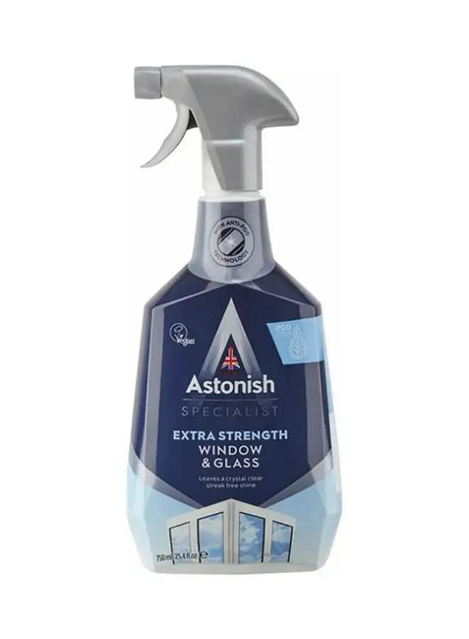 Astonish Window And Glass Extra Strength Cleaner Spray 750ml