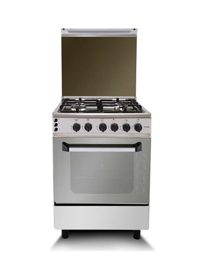 Fresh Gas Cooker 4 Gas Burners With Fan 60 X 60 Cm Fan - 5000017281 Silver