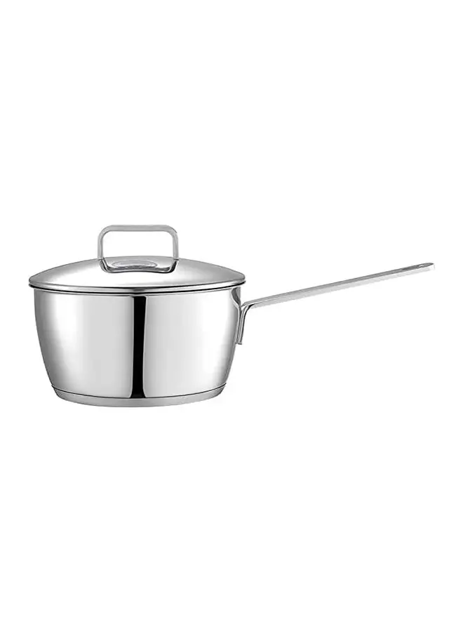 Zahran Optima Stainless Steel Cooking Sauce Pan Silver 18.0cm