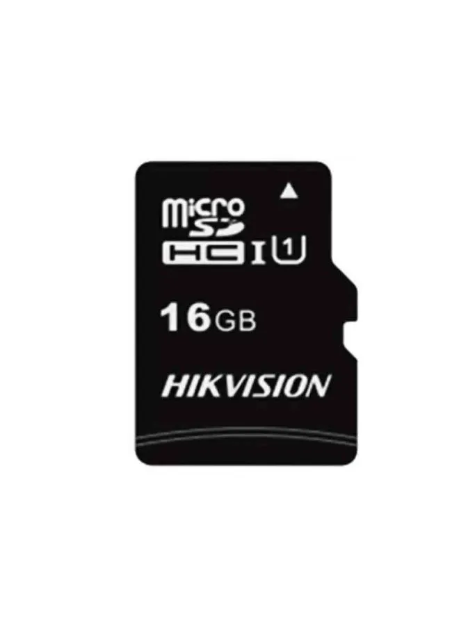 HIKVISION 16GB microSDHC Card with Adapter Black 