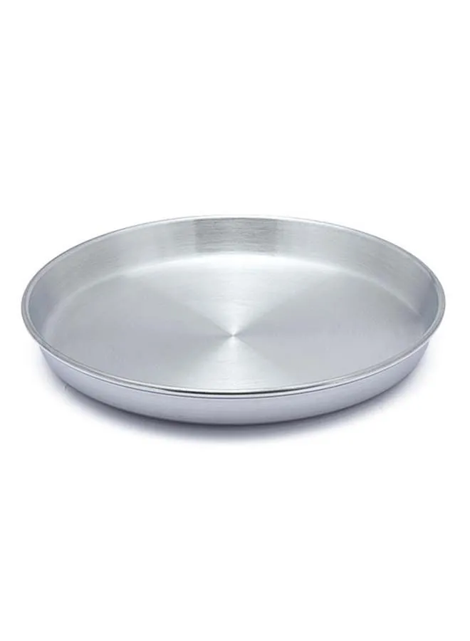 El Zenouki Aluminum Basbousa Tray Silver 30cm