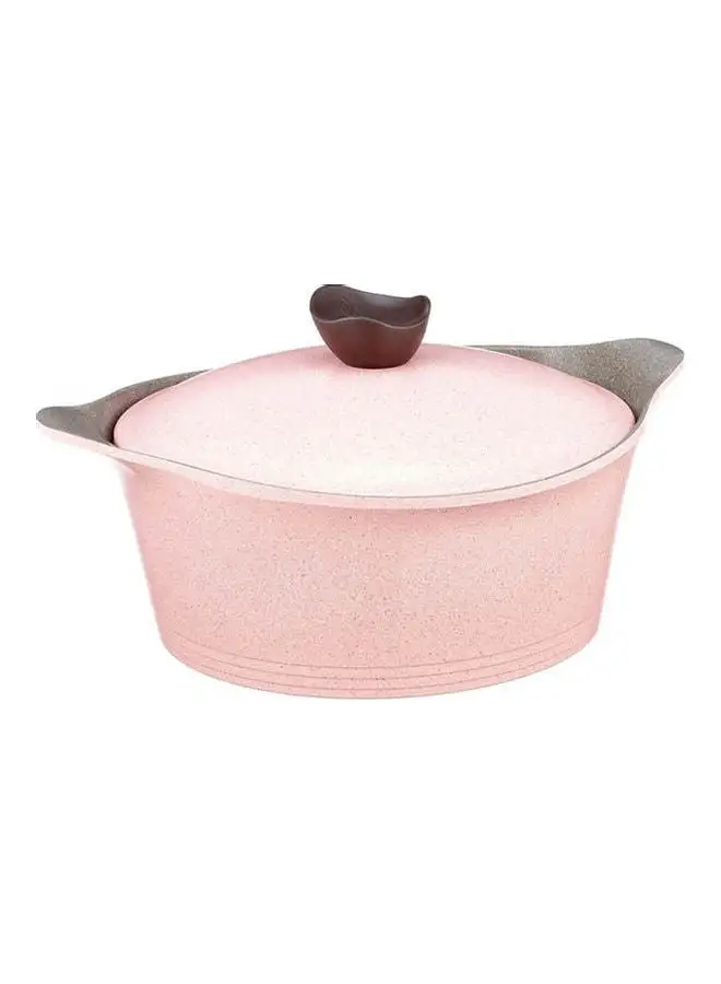 Neoflam Pote Granite Cooking Pot Pink 28cm 