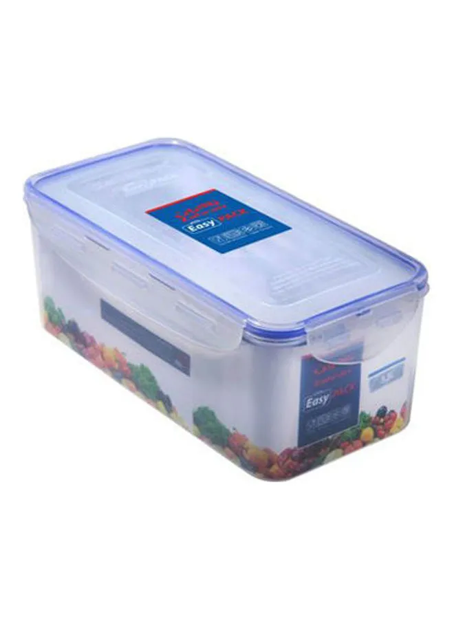 Zahran Food Conservation Silicone 3.5 Litre With Rack Clear