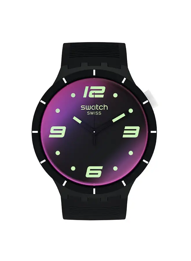 Swatch Silicon Strap Watch