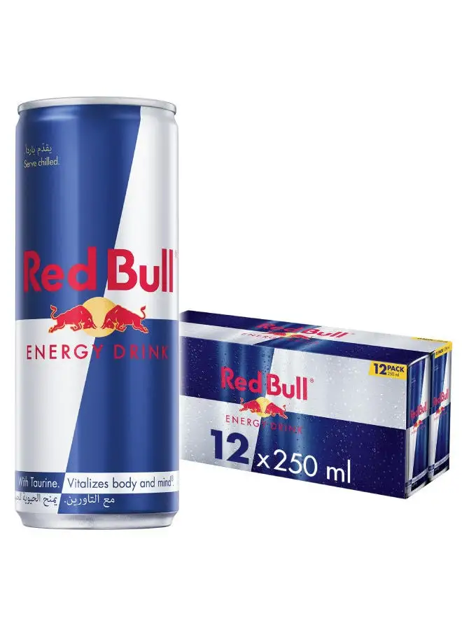 Red Bull Energy Drink 250ml Pack of 12