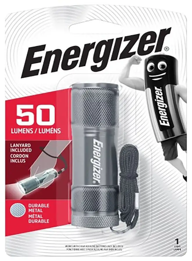 Energizer Small Metal Led light Silver