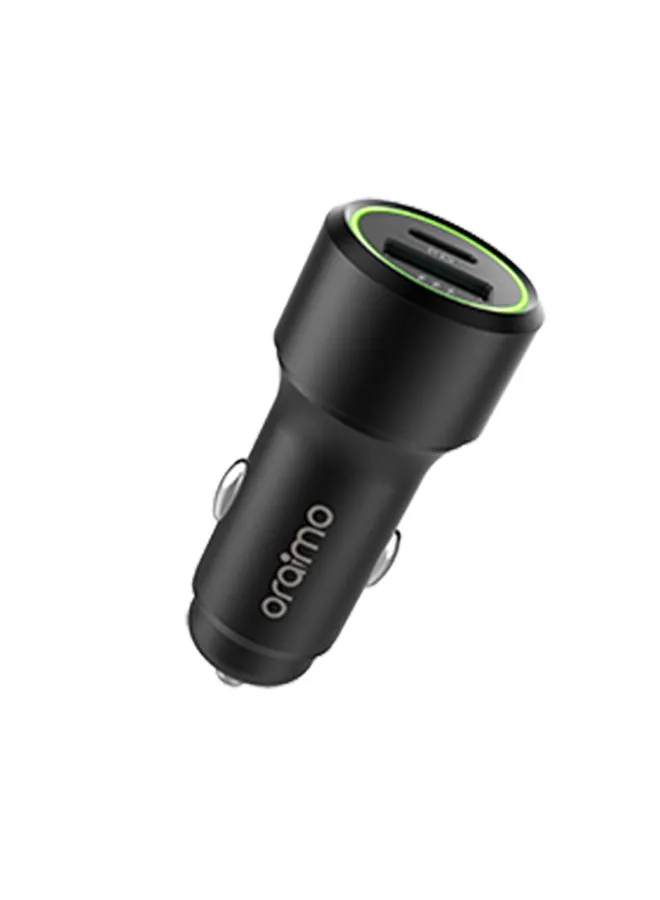 Oraimo Bullet PD 36W Car Charger Black