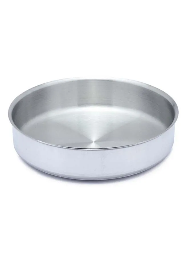 El Zenouki Super Aluminum Round Oven Tray-32L Silver 32cm